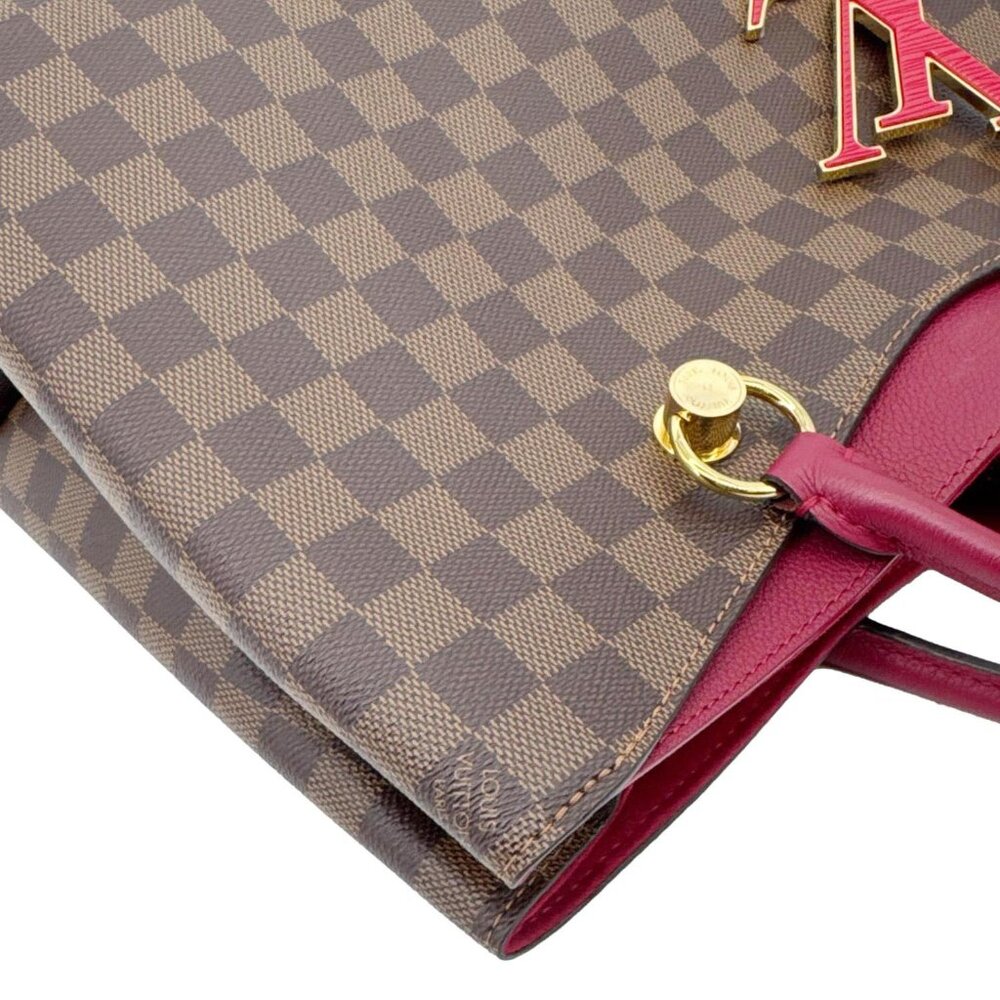 Louis Vuitton  LV Riverside Damier Ebene Tote Bag Brown - Picture 5 of 12